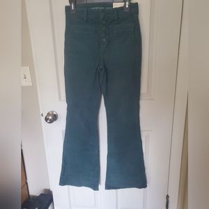 High-Rise Corduroy Flare Pants